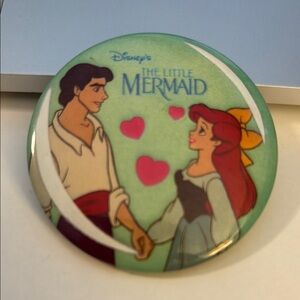 1989 Disney The Little Mermaid Button